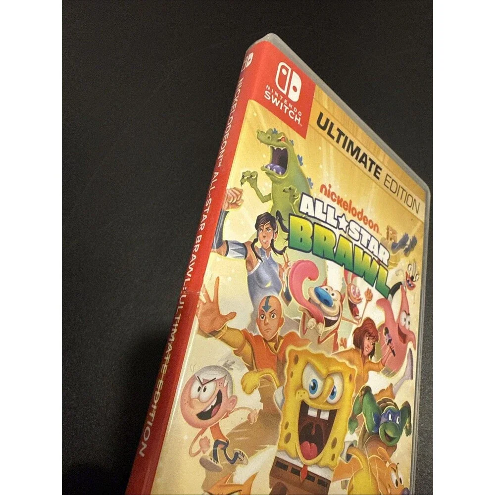Nickelodeon All-Star Brawl Ultimate Edition Switch Case & Cartridge